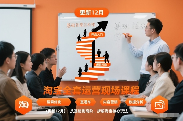 淘宝运营全攻略 从新手到高手 核心玩法深度解析-九零创业网