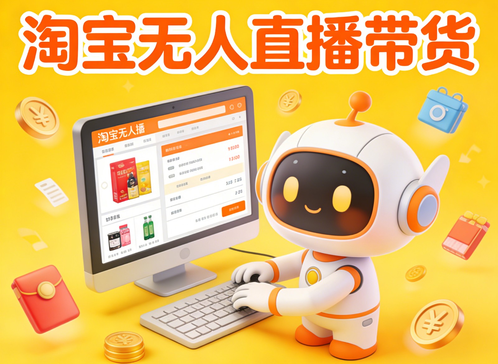 淘宝24小时无人直播 自动带货月入过万 合规无风险-九零创业网