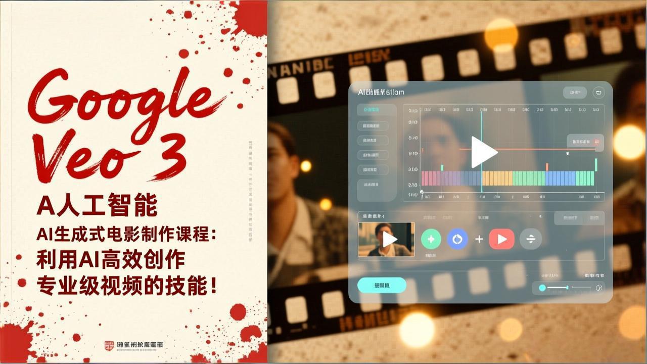 AI赋能影视创作 Google Veo 3课程 高效打造专业视频-九零创业网