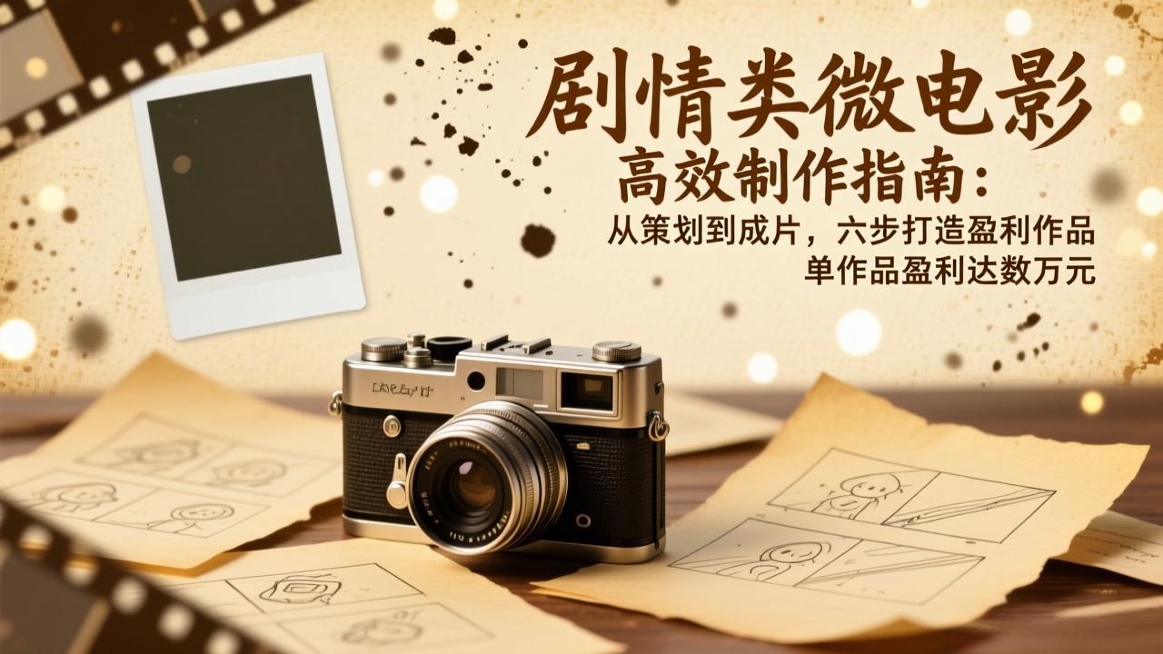 六步打造微电影盈利秘籍 单作盈利万元起-九零创业网