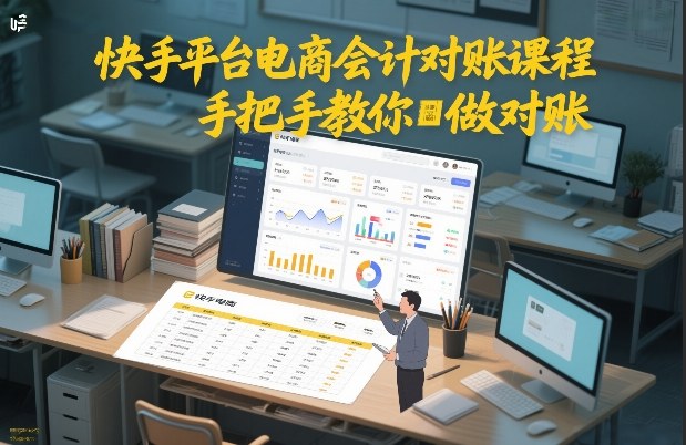 快手电商会计对账攻略 轻松上手 高效对账-九零创业网