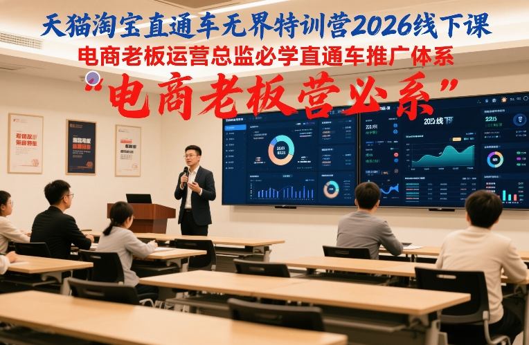 天猫淘宝直通车特训营 电商总监必学高效推广秘籍