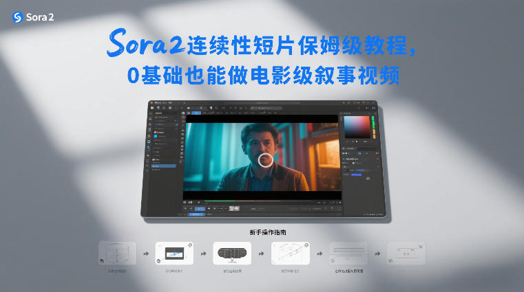 Sora2短片制作入门 零基础打造电影级叙事