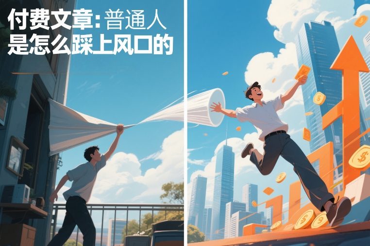普通人如何抓住风口机遇逆袭成功-九零创业网