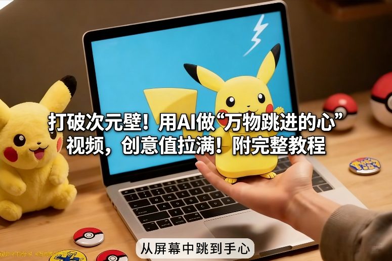 AI奇境之旅 万物跃然掌中 次元壁破晓教程-九零创业网