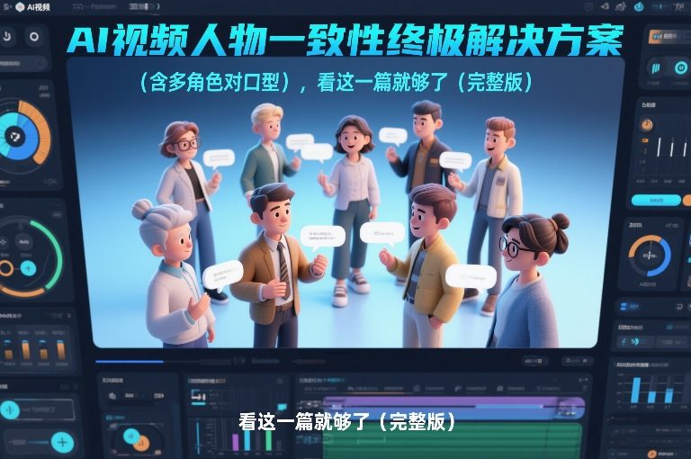 AI视频人物一致性解决方案全解析