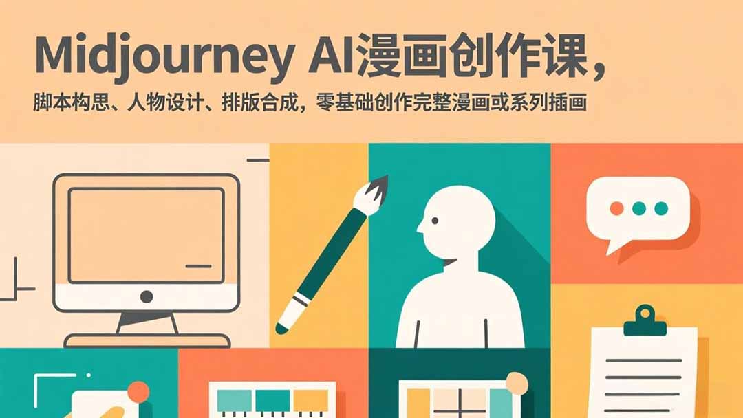 从零开始 Midjourney AI助你漫画创作之旅-九零创业网