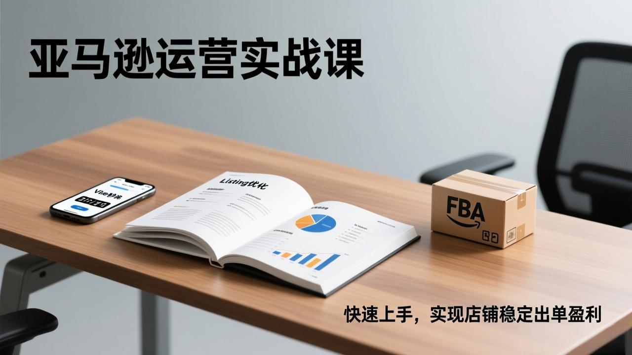 亚马逊实战课 Listing精炼 Vine秒杀 FBA发货 盈利翻倍入门指南-九零创业网