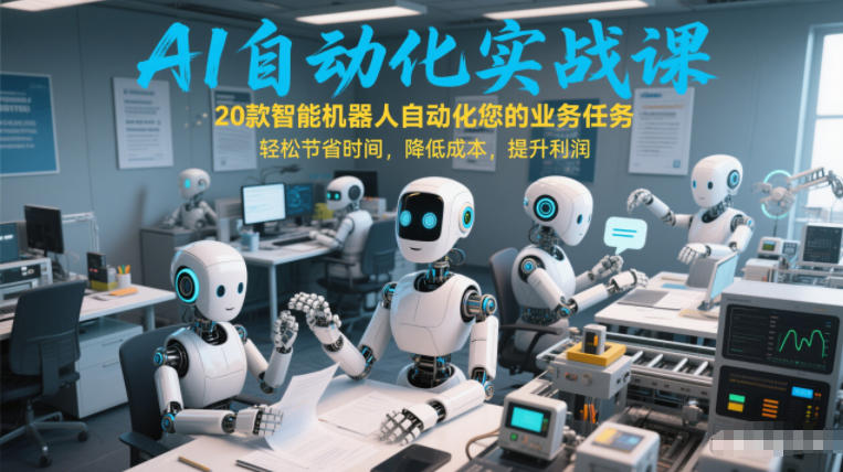 20款AI机器人 自动化业务 效率翻倍 成本降半-九零创业网