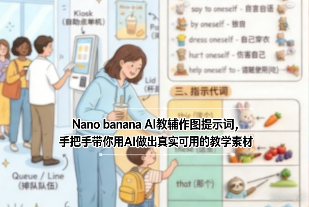 AI赋能 手把手教你打造Nano香蕉AI教辅素材-九零创业网