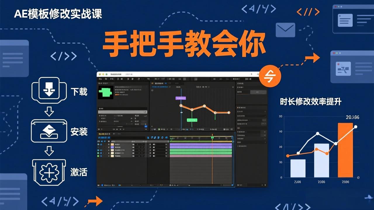 AE模板修改全攻略 从安装到时长调整 手把手教学-九零创业网