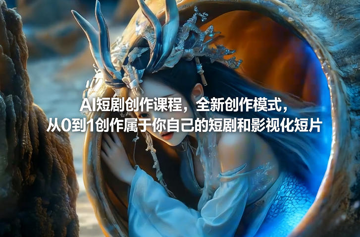 AI赋能短剧创作 从零开始 影视化你的创意-九零创业网