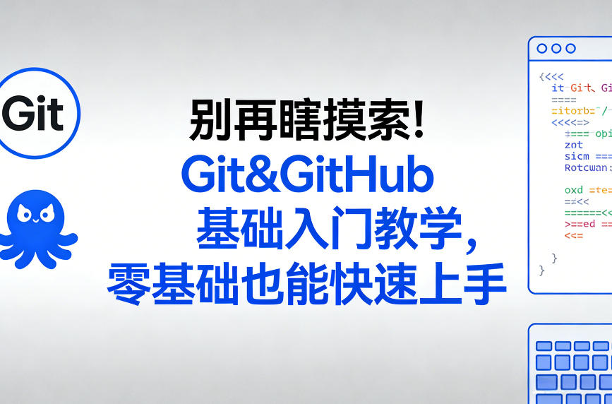 Git & GitHub 快速入门指南 零基础轻松上手-九零创业网