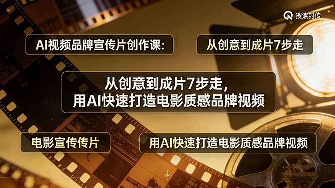 AI赋能 7步速成电影级品牌宣传片-九零创业网