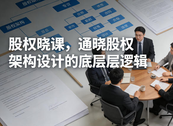 解码股权架构 掌握设计底层逻辑秘诀-九零创业网