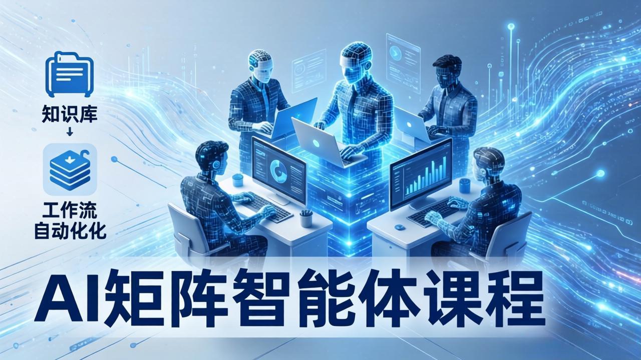 AI矩阵赋能 百位数字员工 内容生产自动化-九零创业网