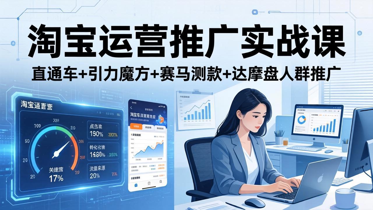 2023淘宝运营新策略 实战课程全面升级-九零创业网