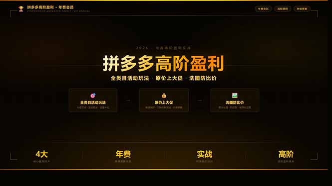 拼多多高阶会员升级 3月31日开启尊享之旅-九零创业网