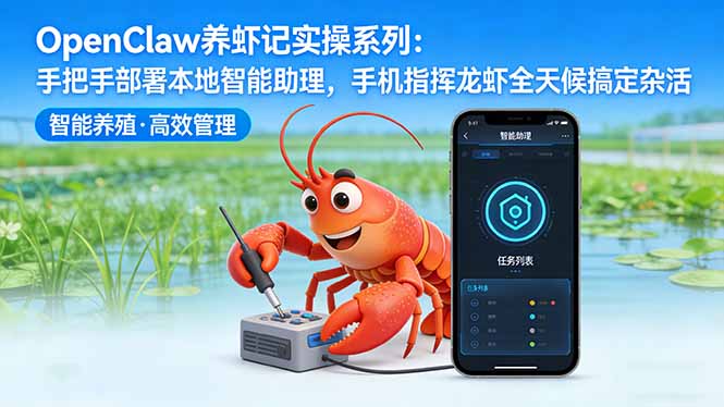 OpenClaw养虾助手 手机操控 龙虾养殖无忧新体验-九零创业网