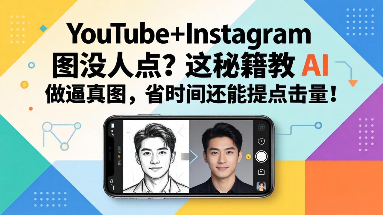 AI打造逼真图 提升YouTube+Instagram点击量-九零创业网